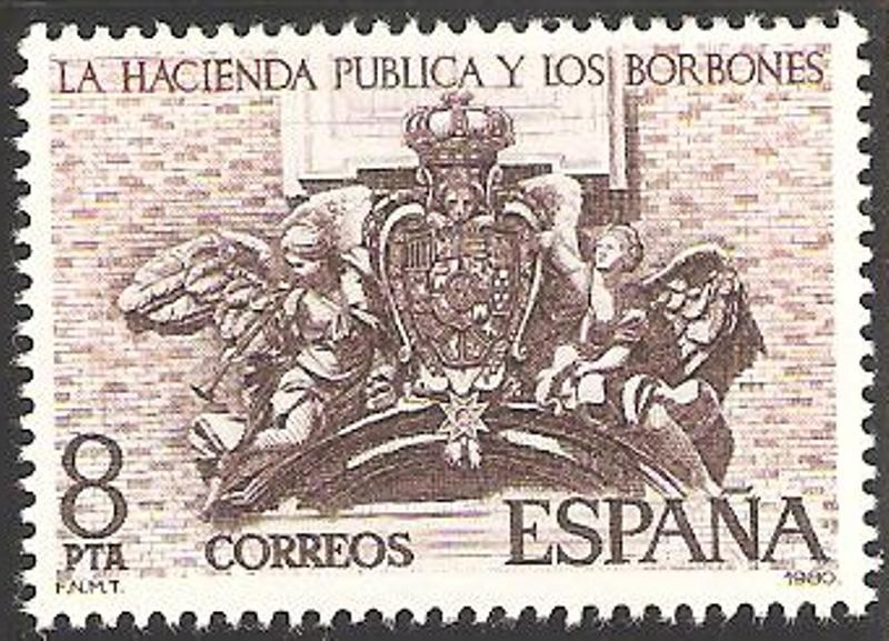 2573 - La Hacienda Pública y los Borbones, Escudo de Armas de la Casa de la Aduana de Madrid