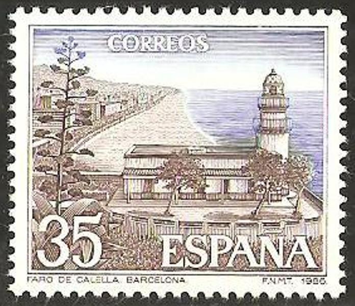 2838 - Faro de Calella en Barcelona