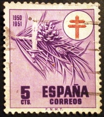 ESPAÑA 1950  Pro Tuberculosos 