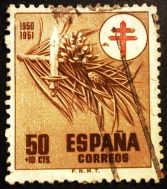 ESPAÑA 1950  Pro Tuberculosos