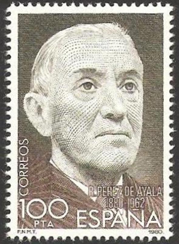 2578 - Centº del nacimiento de Ramón Pérez de Ayala