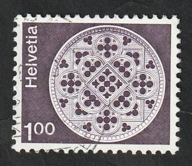 968 - Roseta de la catedral de Lausanne