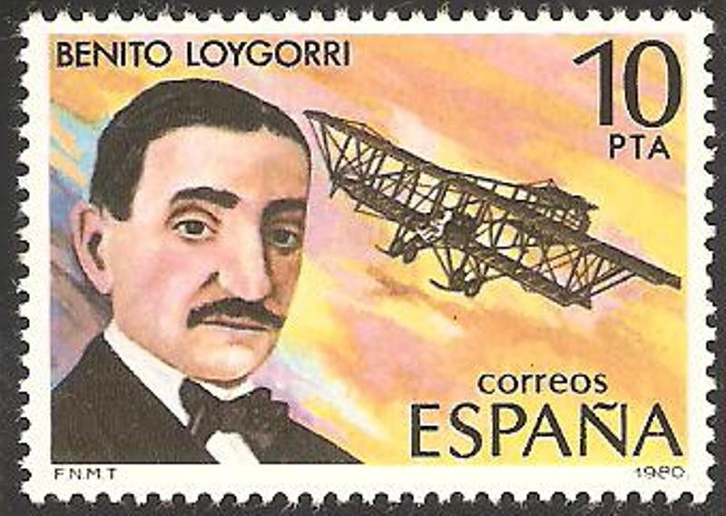 2596 - Pionero de la aviación, Benito Loygorri