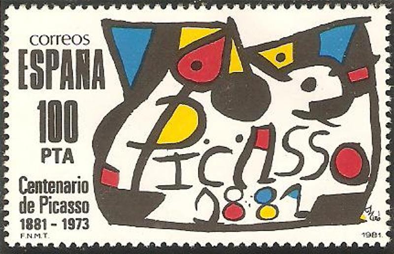 2609 - Homenaje a Pablo Ruiz Picasso