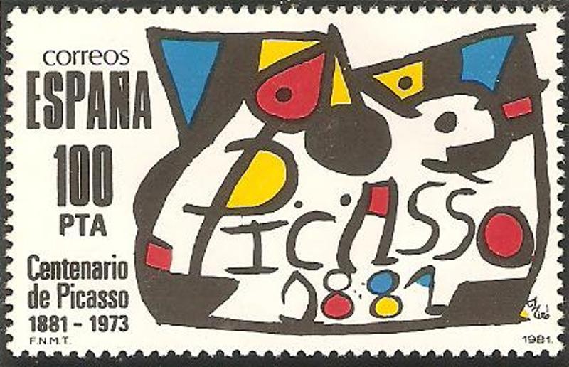 2609 - Homenaje a Pablo Ruiz Picasso