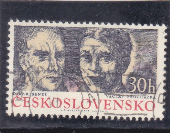 Oskar Beneš y Václav Procházka