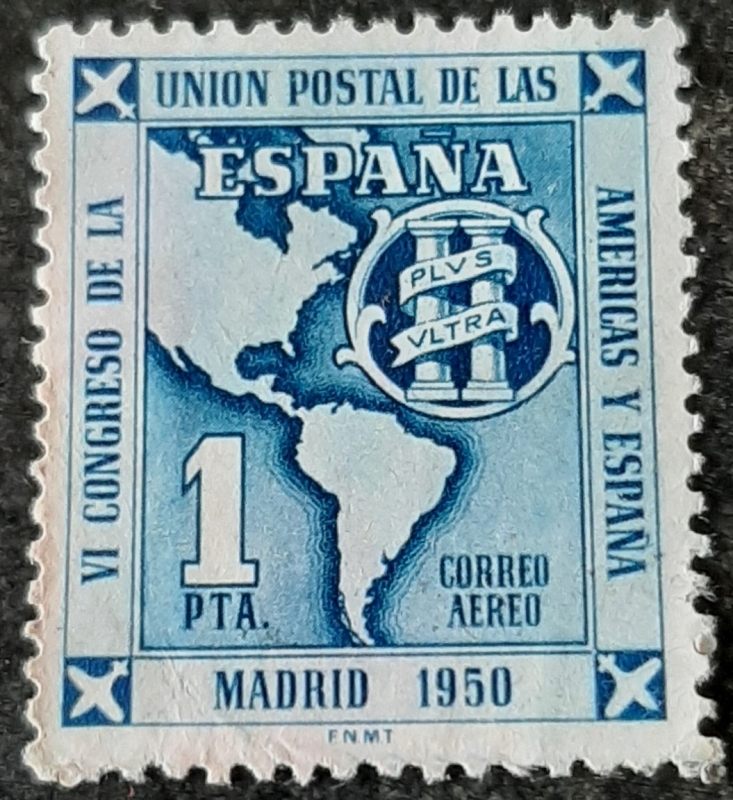 ESPAÑA 1951  VI Congreso de la Unión Postal de las Américas y España