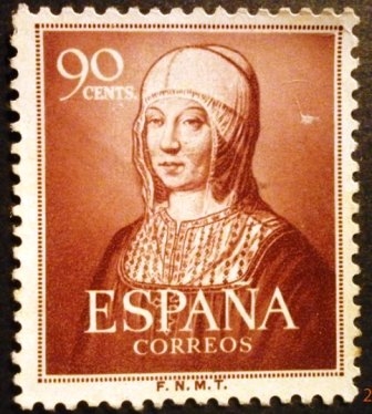 ESPAÑA 1951   V Centenario del nacimiento de Isabel la Católica