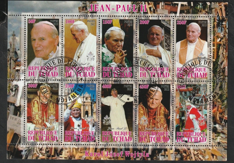Hoja Bloque - Juan Pablo II