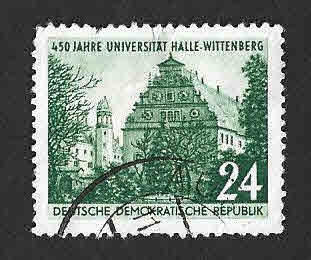 111 - 450 Aniversario de la Fundación de la Universidad de Halle (DDR)