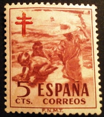 ESPAÑA 1951 Pro Tuberculosos