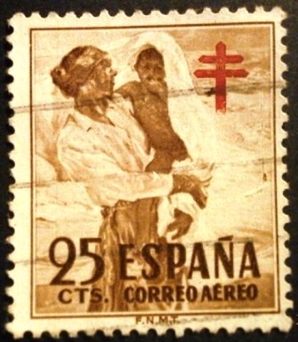 ESPAÑA 1951 Pro Tuberculosos