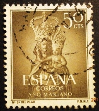 ESPAÑA 1954  Año Mariano