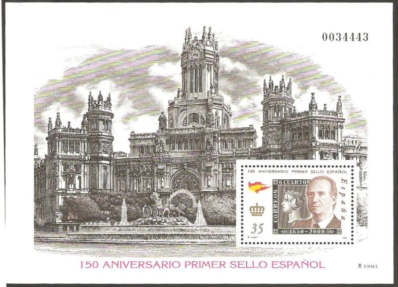 H.B. 150 aniversario primer sello español