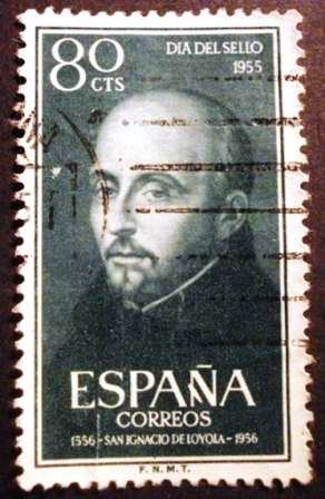 ESPAÑA 1955 IV Centenario de la muerte de San Ignacio de Loyola