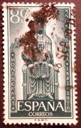 ESPAÑA 1956 Año Jubilar de Montserrat