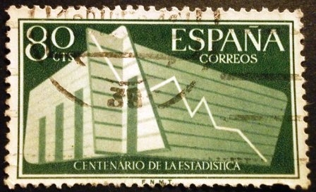 ESPAÑA 1956  I Centenario de la Estadística Española