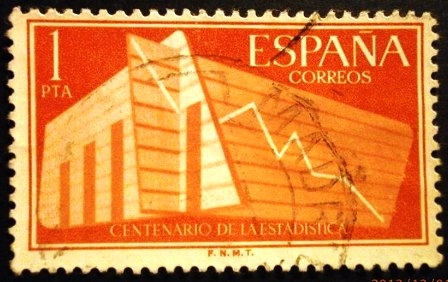 ESPAÑA 1956  I Centenario de la Estadística Española