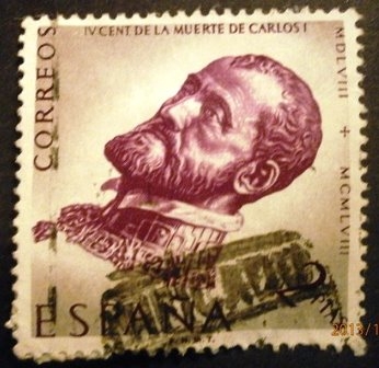 ESPAÑA 1958  IV Centenario de la muerte Carlos I de España y V de Alemania