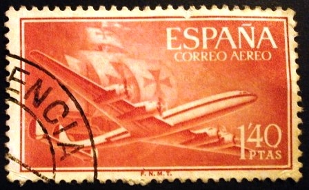 1955-1956  Superconstelación y Nao Santa María