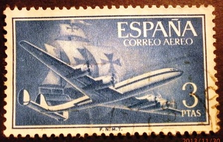 1955-1956  Superconstelación y Nao Santa María