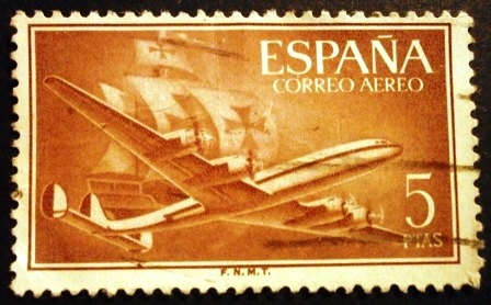 1955-1956  Superconstelación y Nao Santa María