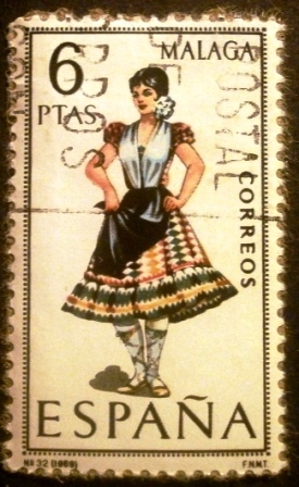 ESPAÑA 1969 Trajes típicos españoles