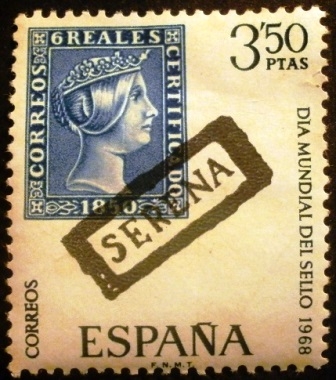 ESPAÑA 1968 Día mundial del sello