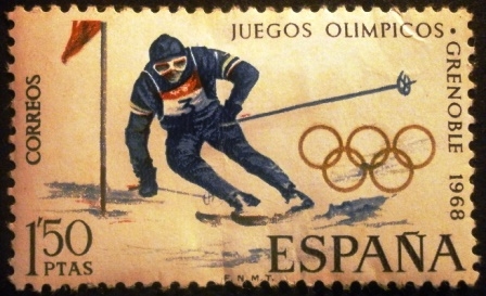 ESPAÑA 1968 X Juegos Olímpicos de invierno en Grenoble 