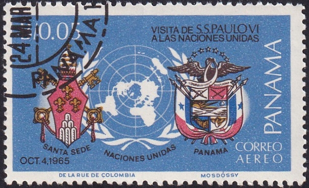 Visita Paulo VI a las Naciones Unidas