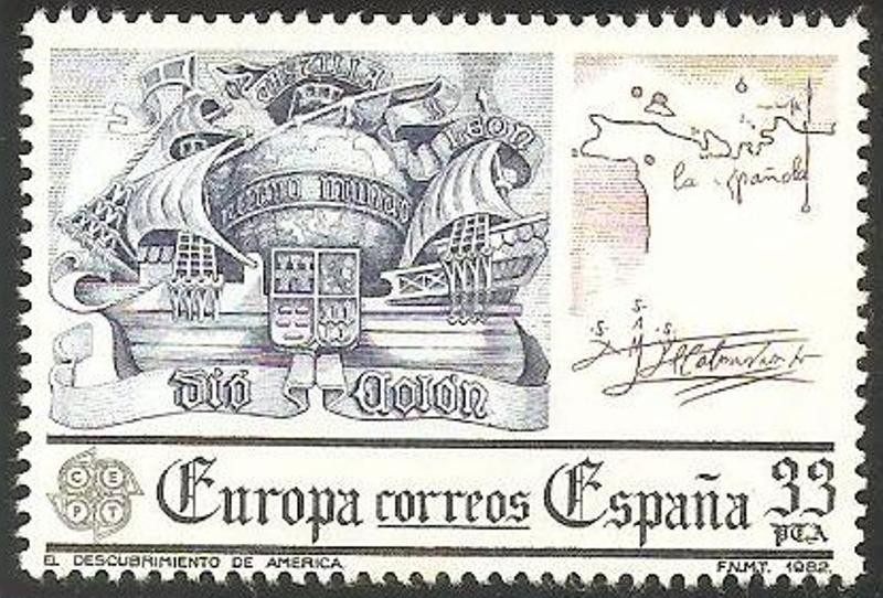 2658 - Europa Cept, el descubrimiento de América