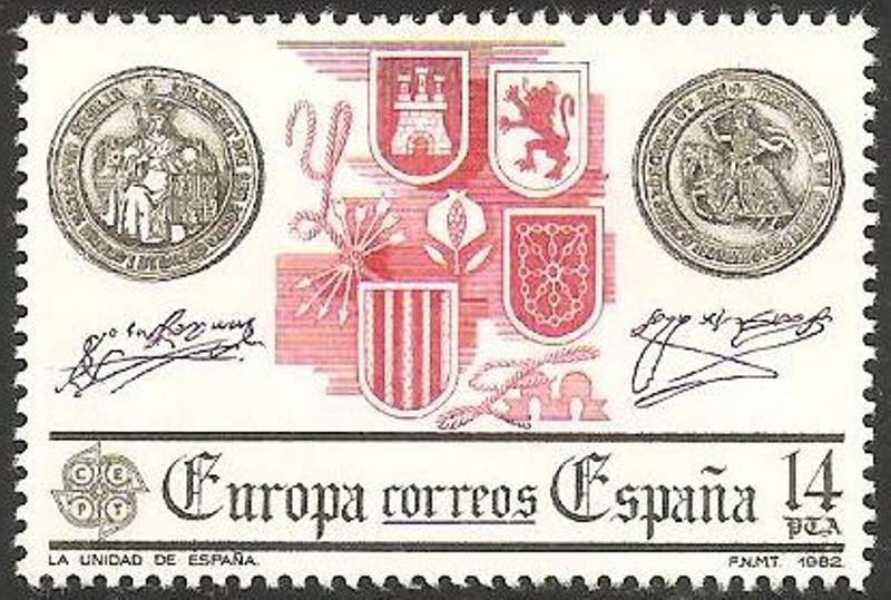 2657 - Europa Cept, La Unidad de España