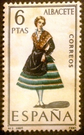 ESPAÑA 1967 Trajes típicos españoles