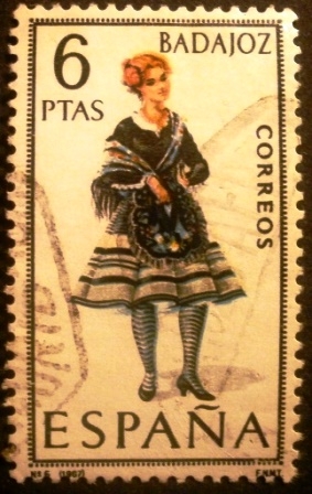 ESPAÑA 1967 Trajes típicos españoles