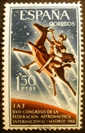 ESPAÑA 1966  XVII Congreso de la Federación Astronáutica Internacional