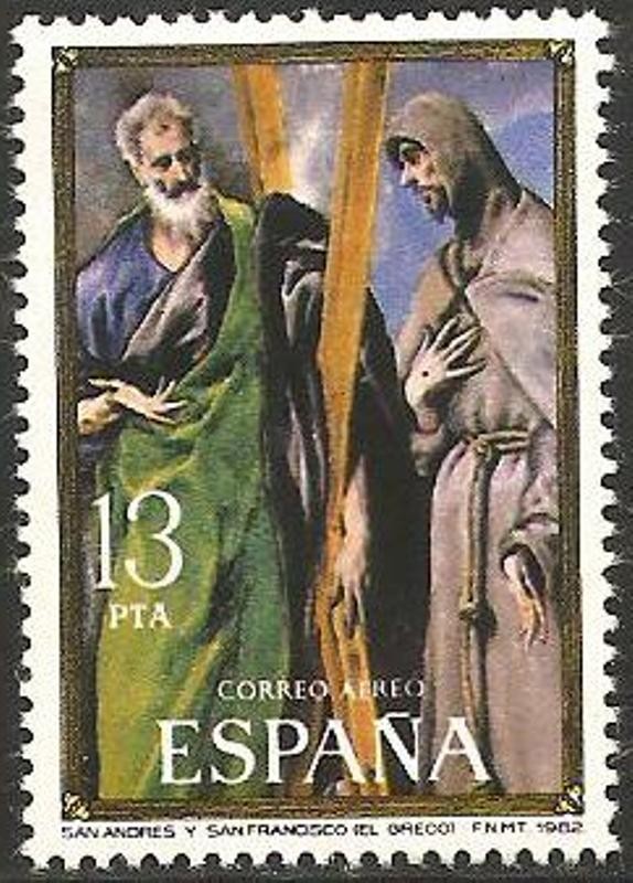 2666 - Homenaje a El Greco, San Andrés y San Francisco