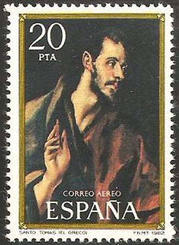 2667 - Homenaje a El Greco, Santo Tomás