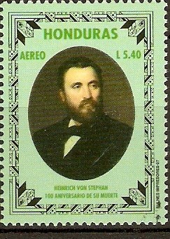 CENTENARIO  DE  LA  MUERTE  DE  HEINRICH  VON  STEPHAN                   