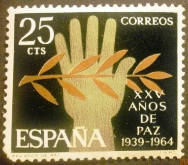 ESPAÑA 1964 XXV años de Paz Española