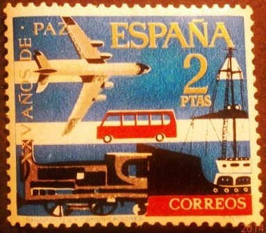ESPAÑA 1964 XXV años de Paz Española