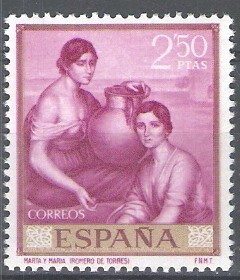 1663 Julio Romero de Torres. Marta y Maria.