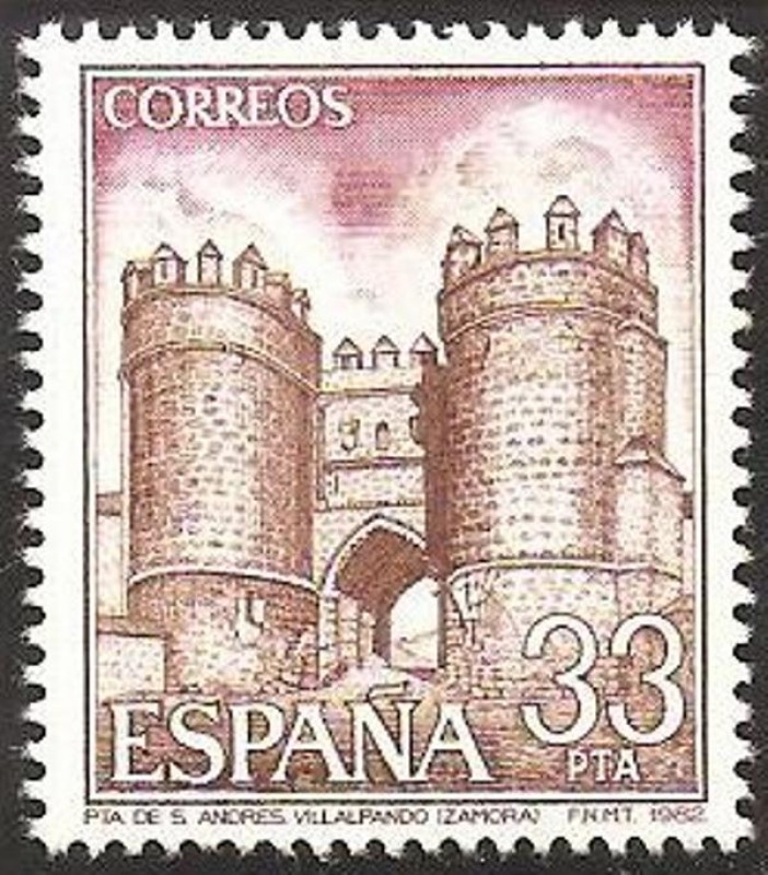 2680 - Puerta de San Andrés en Villalpando, Zamora