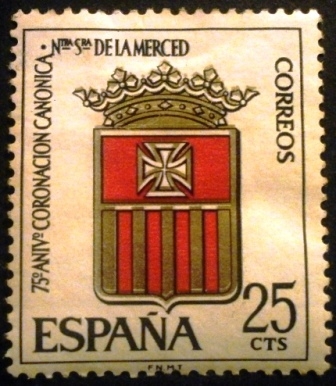 ESPAÑA 1963  LXXV Aniversario de la coronación de Nº Sª de la Merced