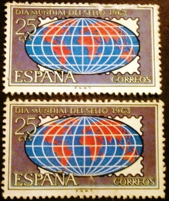 ESPAÑA 1963 Día mundial del Sello