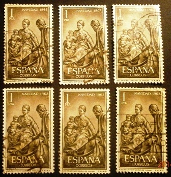 ESPAÑA 1962 Navidad 