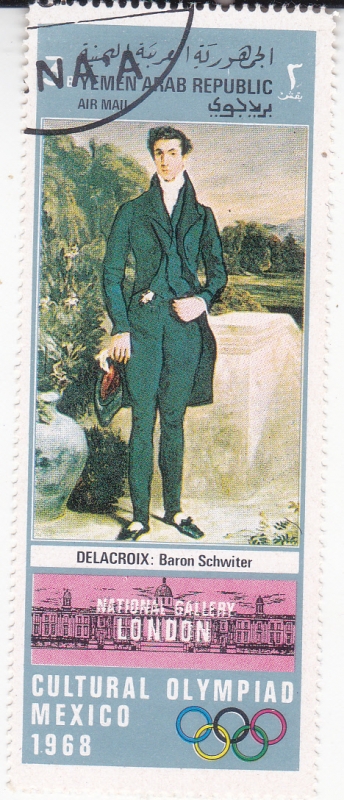 PINTURA DE DELACROIX- BARÓN SCHWITER