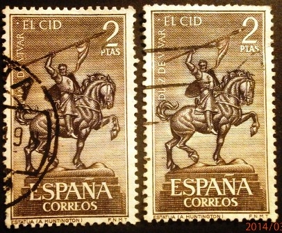 ESPAÑA 1962 Rodrigo Díaz de Vivar “El Cid” 