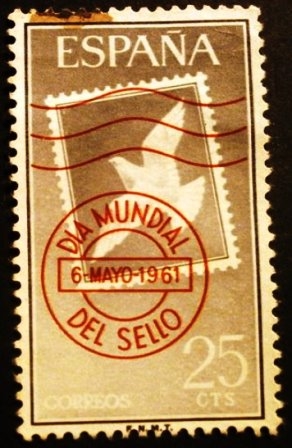 ESPAÑA 1961 Día Mundial del Sello