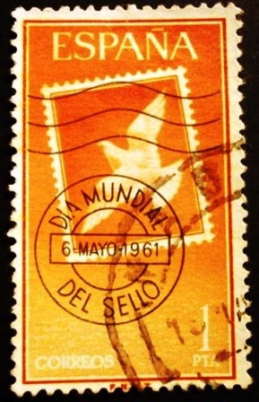 ESPAÑA 1961 Día Mundial del Sello