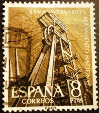 ESPAÑA 1961  XXV Aniversario delAlzamiento Nacional
